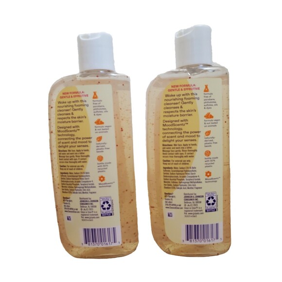 2x Clean & Clear Morning Burst Oil-Free Gentle Daily Face Skin Wash 8 oz NEW - Picture 2 of 3